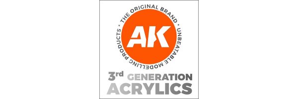 AK-Interactive - 3rd Generation Acrylics - Basic Range Colors