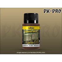 Vallejo-Weathering-Effects-Splash-Mud-Brown-(40mL)