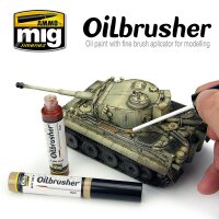 A.MIG-3502 Oilbrusher Ammo Yellow (10mL)
