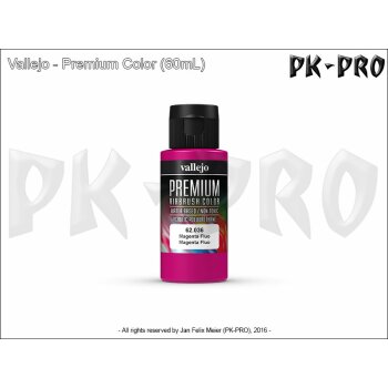 Vallejo PREMIUM Color - Fluoressent Color Set (5x60ml)