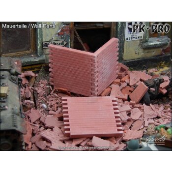 JUW-Wall-Parts-RF-Bricks-Red-(1:32/35)-(6x)