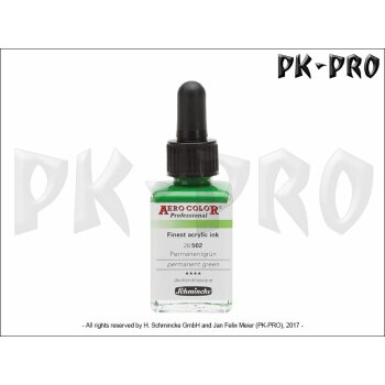 AERO COLOR Permanent Green (28mL)