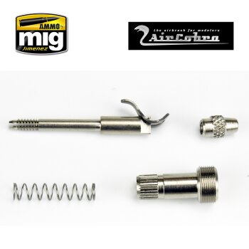 A.MIG-8646 Needle Alignment And Adjustment Assembly (Includes 017, 018, 019, 020)