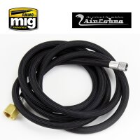 A.MIG-8654 6 Foot Braided Air Hose 1/8" x 1/4"