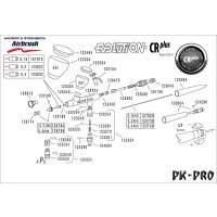 H&S-Dichtung für Düse aus PTFE VE 3 Stck., für alle H&S Apparate-[123180]