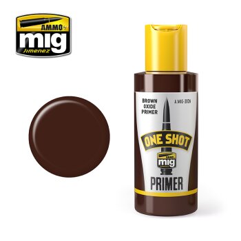 A.MIG-2026 One Shot Primer Brown Oxide Primer (60mL)