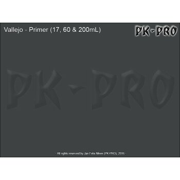 Vallejo Surface Primer - USN Light Ghost Grey (60ml)