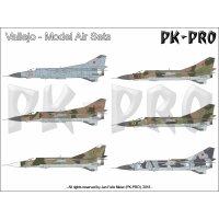 Model-Air-Set-Soviet-/-Russian-Colors-MiG-23-"Flogger"-(8x17mL)