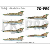 Model-Air-Set-Soviet-/-Russian-Colors-MiG-21-"Fishbed"-(8x17mL)