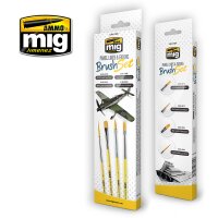 A.MIG-7605 Panel Lines And Fading Brush Set