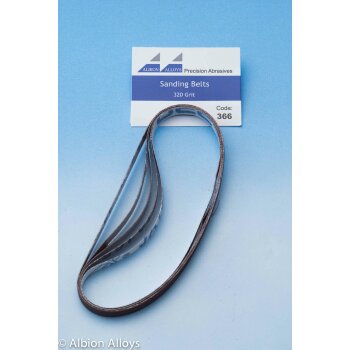 Sanding Stick Replacement Belts - 5 Belts of 320 grit