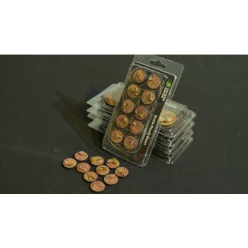 Badlands Bases Round 25mm (x10)