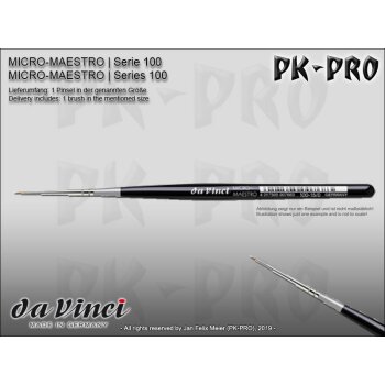 DaVinci MICRO MAESTRO - Series 100 - Size 20/0