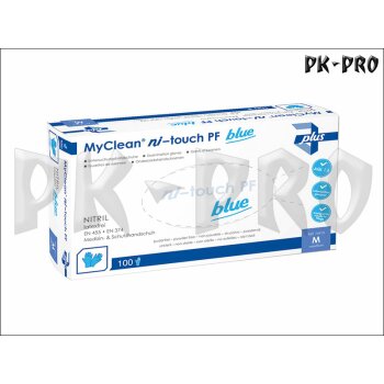 MyClean ni-touch PF Nitrile Disposable Glove Powder-Free - Size L - 100x