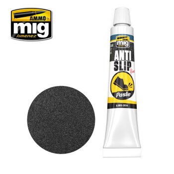 A.MIG-2034 Anti Slip Paste Black Color For 1/72 & 1/48 (20mL)