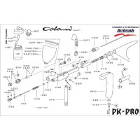 H&S-O-Ring, VE 3 Stck. für Quick Fix und COLANI Ventilschraube, vorn + COLANI Luftrohr-[124290]