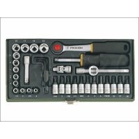 Socket set 1/4" (36-piece)