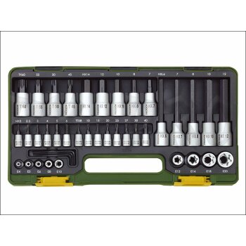 Set with TX + allen sockets (42-piece)