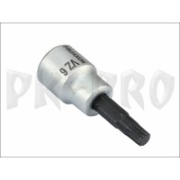 3/8" spline socket VZ 6, 50 mm length