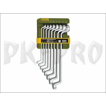 Doppel-Ringschlüsselsatz, 8-teilig von 6 x 7 bis 20 x 22 mm