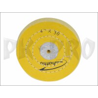 Stoff-Polierschwabbel hart, Ø 100 x 15 mm für PM 100