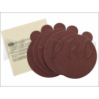 Self-adhesive corundum sanding discs for TG 125/E, 80...