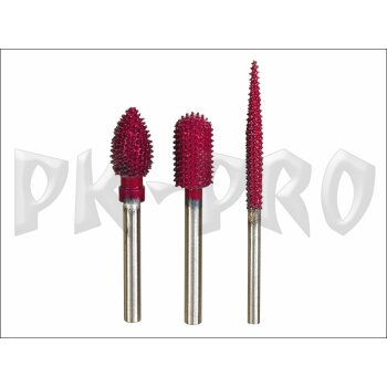 Rasp cutter with metal tips, cylinder with round head 7.5 x 12 mm
