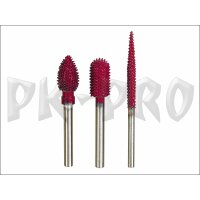 Rasp cutter with metal tips, cone 8 x 12 mm