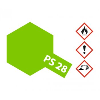 PS-28 Flourescent Green Polycarb. 100ml