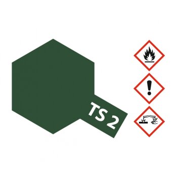 TS-2 Dunkelgrün matt 100ml