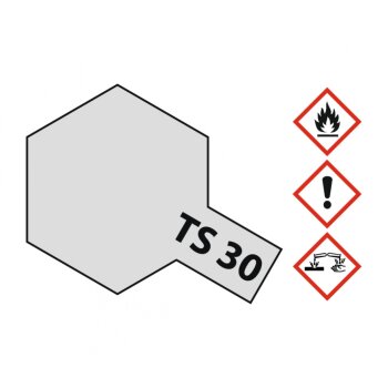 TS-30 Metallic Silber glänzend 100ml