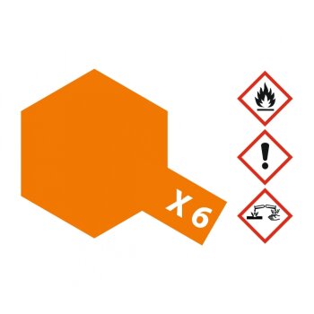 X -6 ORANGE glänzend 23 ml