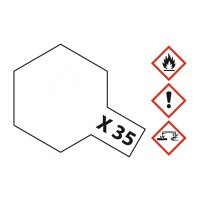 X-35 Klarlack seidenmatt 10ml Acryl