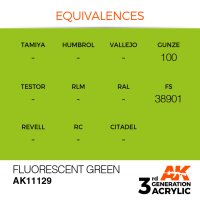 AK-11129-Fluorescent-Green-(3rd-Generation)-(17mL)