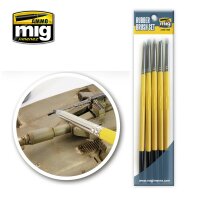 A.MIG-7606 Rubber Brush Set