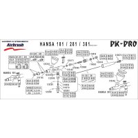 H&S-Nadelspannfutter für GRAFO + HANSA 181/281/381-[218093]