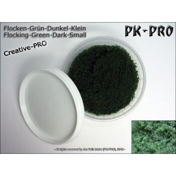 PK-PRO Flocken Dunkelgrün Klein (140mL)