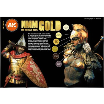 Buy NMM (NON METALLIC METAL) GOLD online for 16,50€