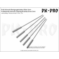 PK-Profi-Airbrush-Reinigungsbürsten-Silber-3mm-(5x)