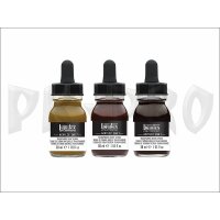 Liquitex Professional Acrylic Ink Set 3X30 mL Transparents