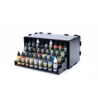 Black Paint Rack: Farbregal ausziehbar (Dropper)