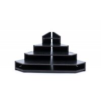 Black Paint Rack: Endstück Farbregal (Tribüne)