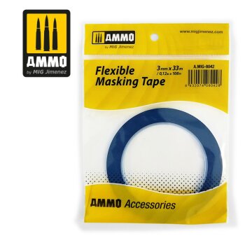 A.MIG-8042 Flexible Masking Tape (3mmx33m)