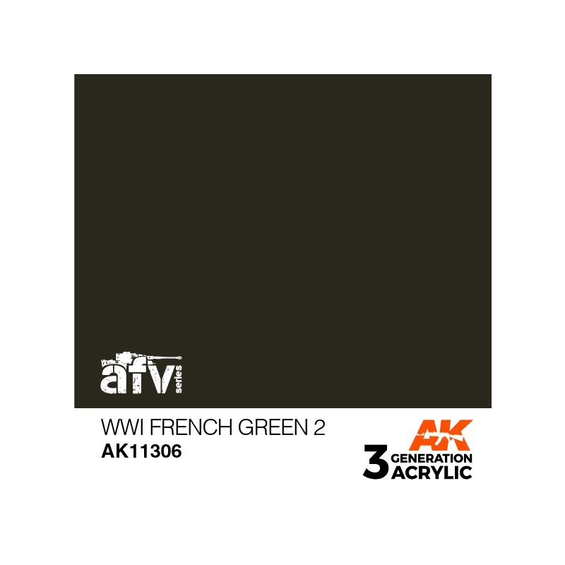 Ak 11306 Wwi French Green 2 3rd Generation 17ml