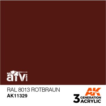 AK-11329-Ral-8013-Rotbraun-(3rd-Generation)-(17mL)