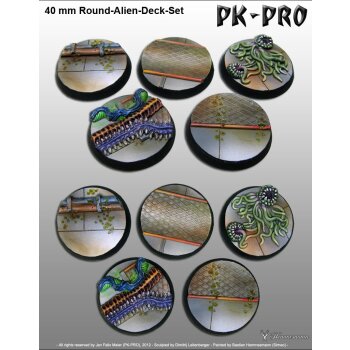 40mm-Round-Alien-Deck-Set