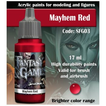 Scale75-Fantasy&Games-Mayhem-Red-(17mL)-(6-Pack)