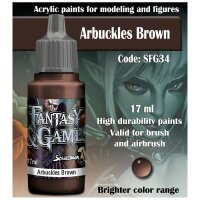 Scale75-Fantasy&Games-Arbuckles-Brown-(17mL)-(6-Pack)