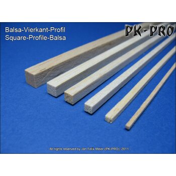 PK-PRO Balsa Profil 5x5/25mm