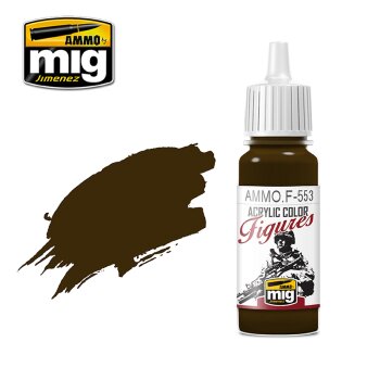 Figures Paints Burnt Brown Red (17mL)